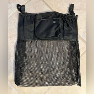 Cups N Cargo Black Mesh Stroller Organizer